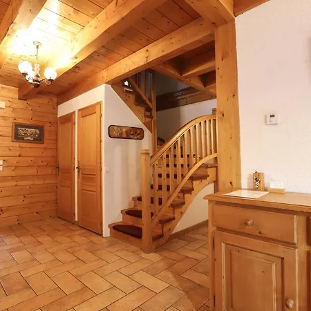 Demi-chalet, 4 Chambres, Sauna, Acces Facile Aux Remontees, Ideal Pour 11 Pers. - Fr-1-676-18 아파트 Châtel